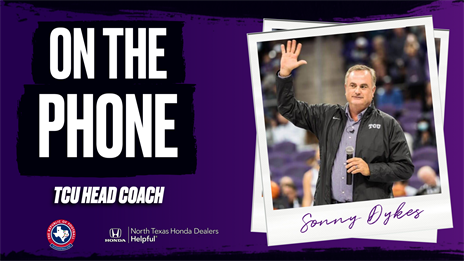 TCU Head Coach Sonny Dykes talks this week's game against Kansas and more