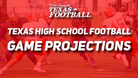 Week 5 TXHSFB: Computer Projections for 704 Games