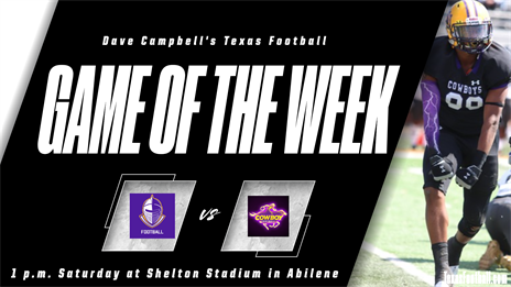 DCTF College Game of the Week: Mary Hardin-Baylor (4-0) at Hardin-Simmons (4-0)