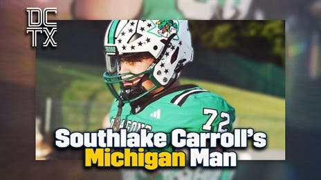 Southlake Carroll 2027 OL Tristan Dare: Michigan Man