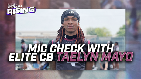 Mic Check with Lewisville 4-Star 2027 CB Taelyn Mayo