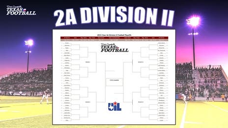 2023 TXHSFB Playoff Bracket: 2A Division II