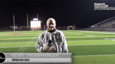 Matt Stepp INTERVIEW: Timpson head coach Kerry Therwhanger