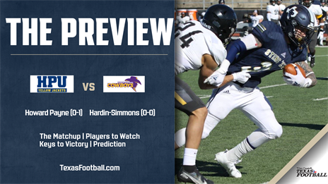 Howard Payne (0-1) at Hardin-Simmons (0-0): The Matchup, Players to Watch, Keys, Prediction