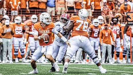 Texas 50: A high-octane Texas offense will only reach full potential behind Kelvin Banks Jr.'s protection