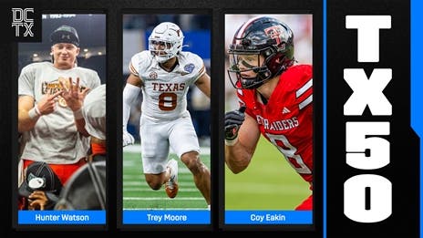 The Texas 50: Ranking the Best College Football Players - 50-41