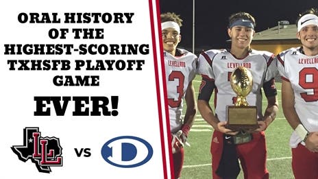 An Oral History of the Highest-Scoring TXHSFB Playoff Game Ever