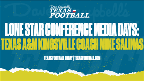 LSC Media Days: Texas A&M Kingsville coach Mike Salinas