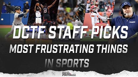 DCTF Staff Picks: Most Frustrating Things in Sports