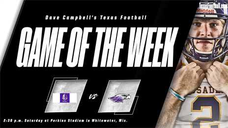 DCTF Game of the Week: No. 2 Mary Hardin-Baylor at No. 3 Wisconsin-Whitewater