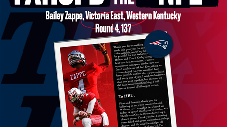 Analysis: New England Patriots select Western Kentucky QB Bailey Zappe