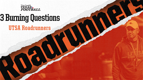 Three Burning Questions for 2022: UTSA Roadrunners