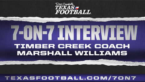 7-ON- 7 Interview: Timber Creek Head Coach Marshall Williams
