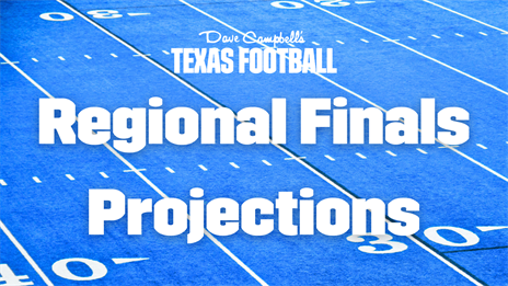 TXHSFB Computer Projections for All 52 Regional Final Playoff Games