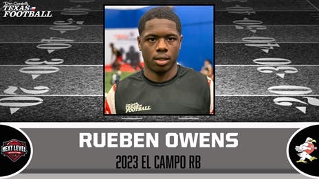 Recruiting Scoop: El Campo 2023 RB Ruben Owens