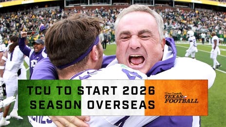 LUCK OF THE HORNED FROGS? TCU to start 2026 season overseas