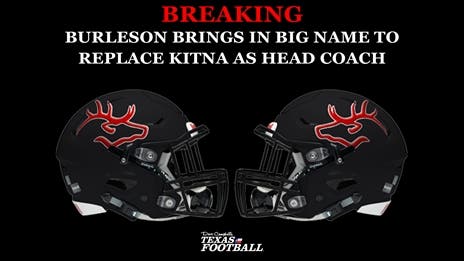 BREAKING: Burleson brings in big name to replace Kitna as head coach