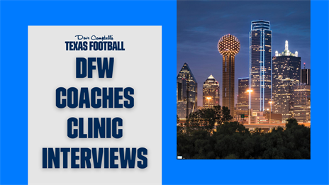 DFW Coaches Clinic: Lewisville, New Braunfels Long Creek, Canyon West Plains, Coppell, Conroe Grand Oaks