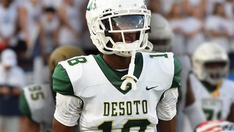 DeSoto's Freshman Sensation: WR Ethan "Boobie" Feaster Meets Expectations in Highly Anticipated Varsity Debut
