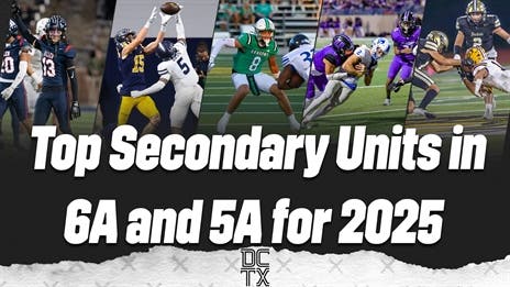 Top Secondaries in 6A and 5A for 2025