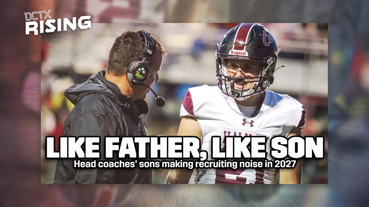 Like Father, Like Son: Head Coaches' Sons Making Recruiting Noise