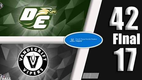 Instant Reaction: DeSoto 42, Vandegrift 17