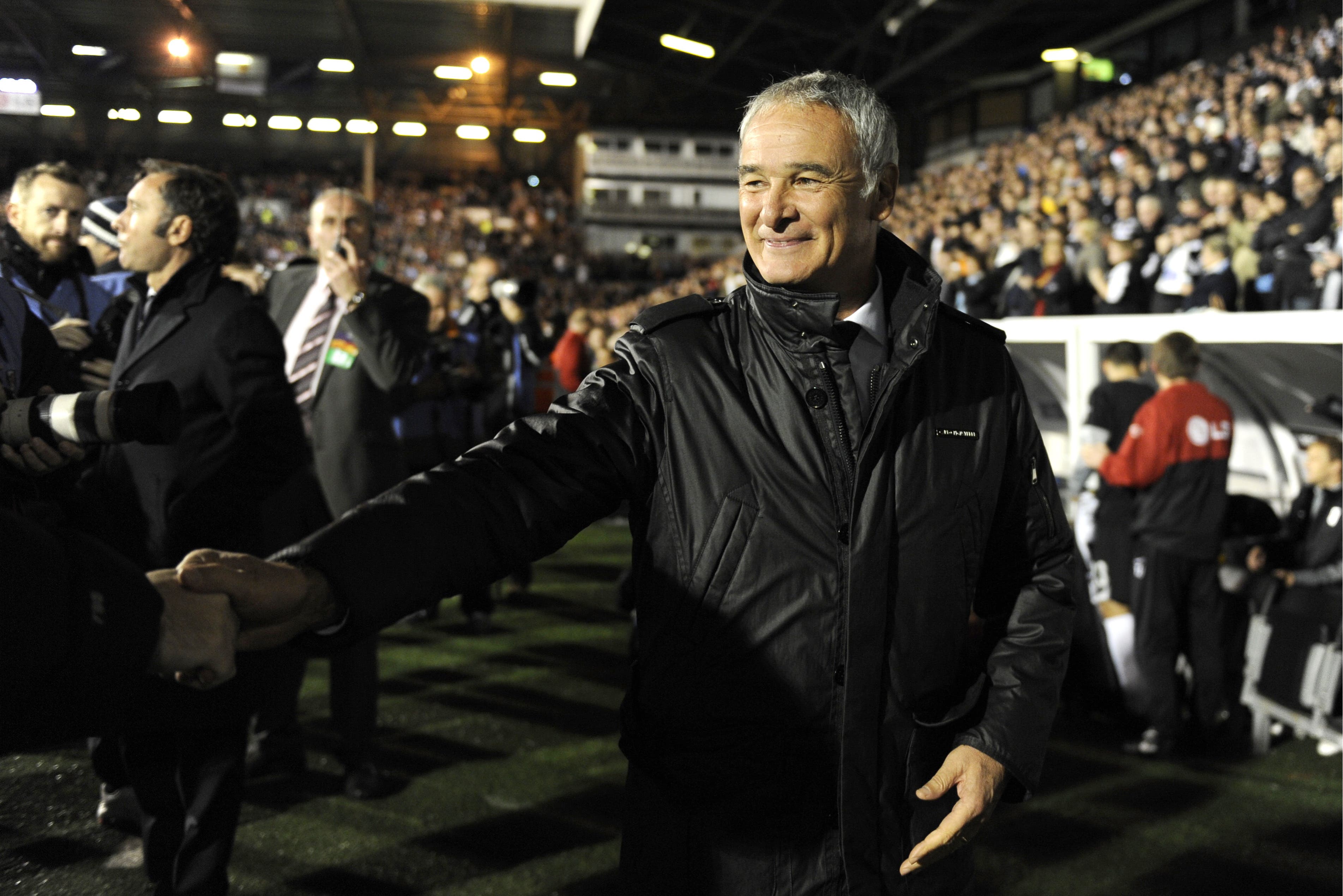 AS Roma manager Claudio Ranieri