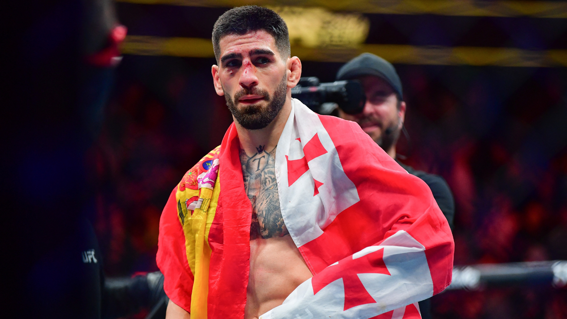 Ilia Topuria explota contra Cristiano Ronaldo por sus críticas