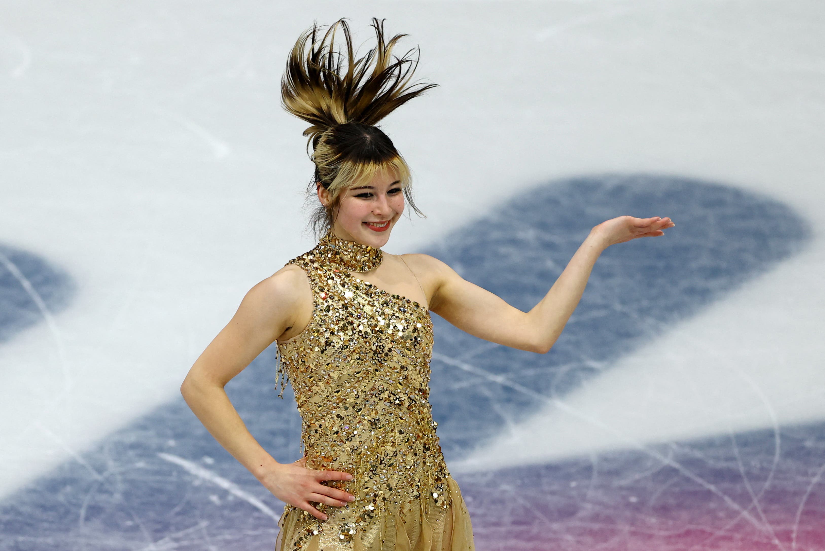 Alysa at the Figure Skating Competition