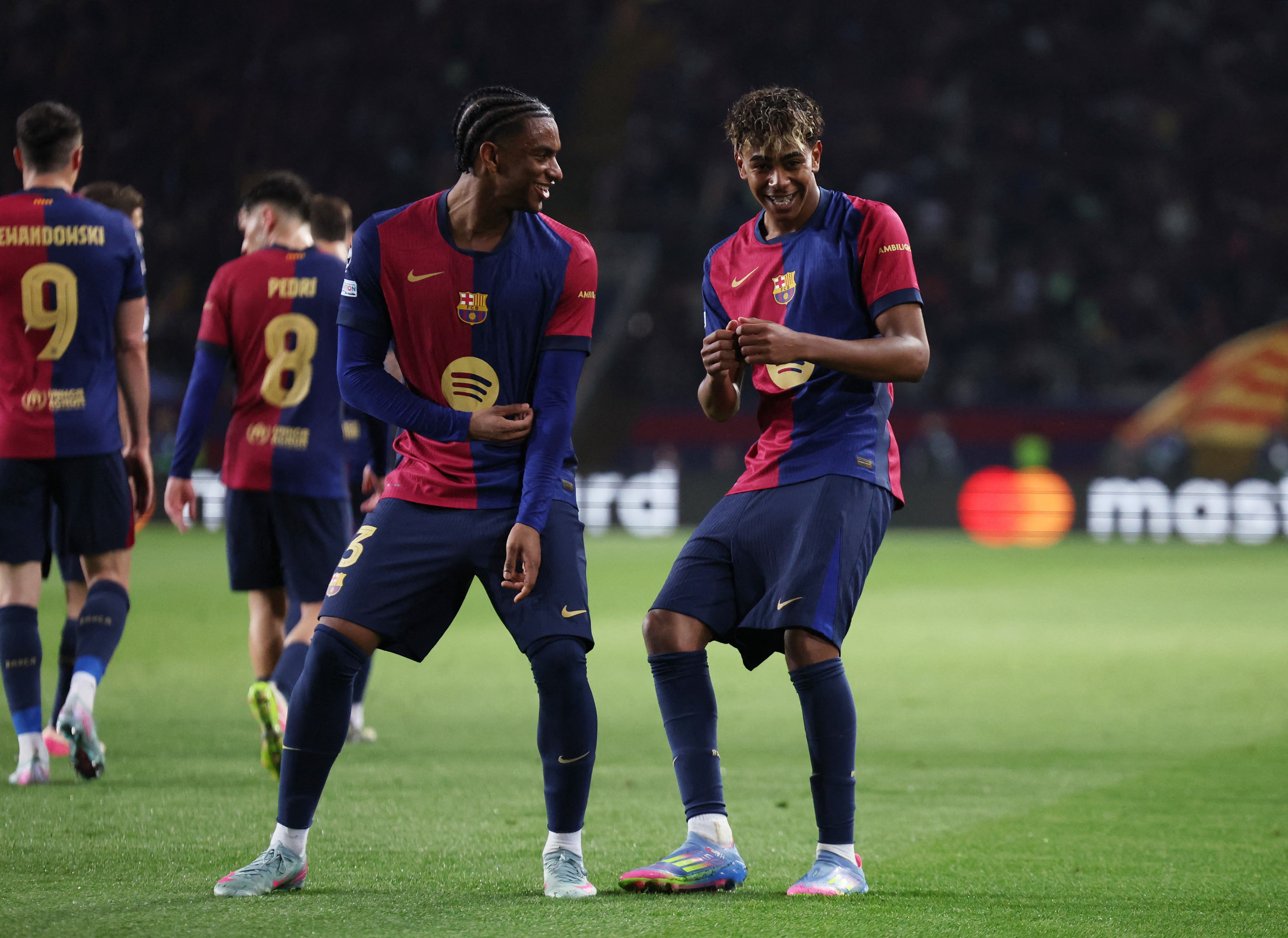 Lamine Yamal Champions League.