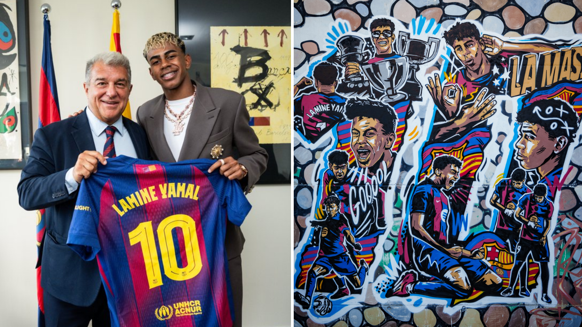Official: Lamine Yamal Will Wear the No. 10 Shirt at Barcelona | beIN SPORTS