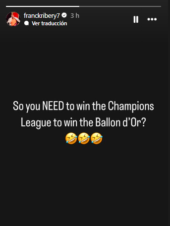 Franck Ribery talks instagram