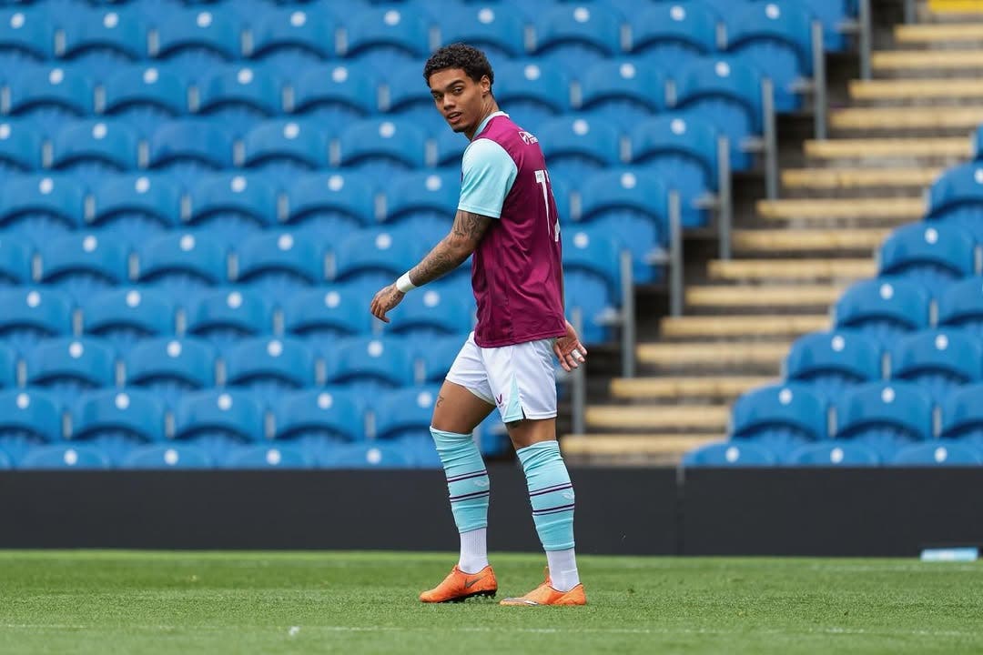 Joao Mendes during his time at Burnley U-21.