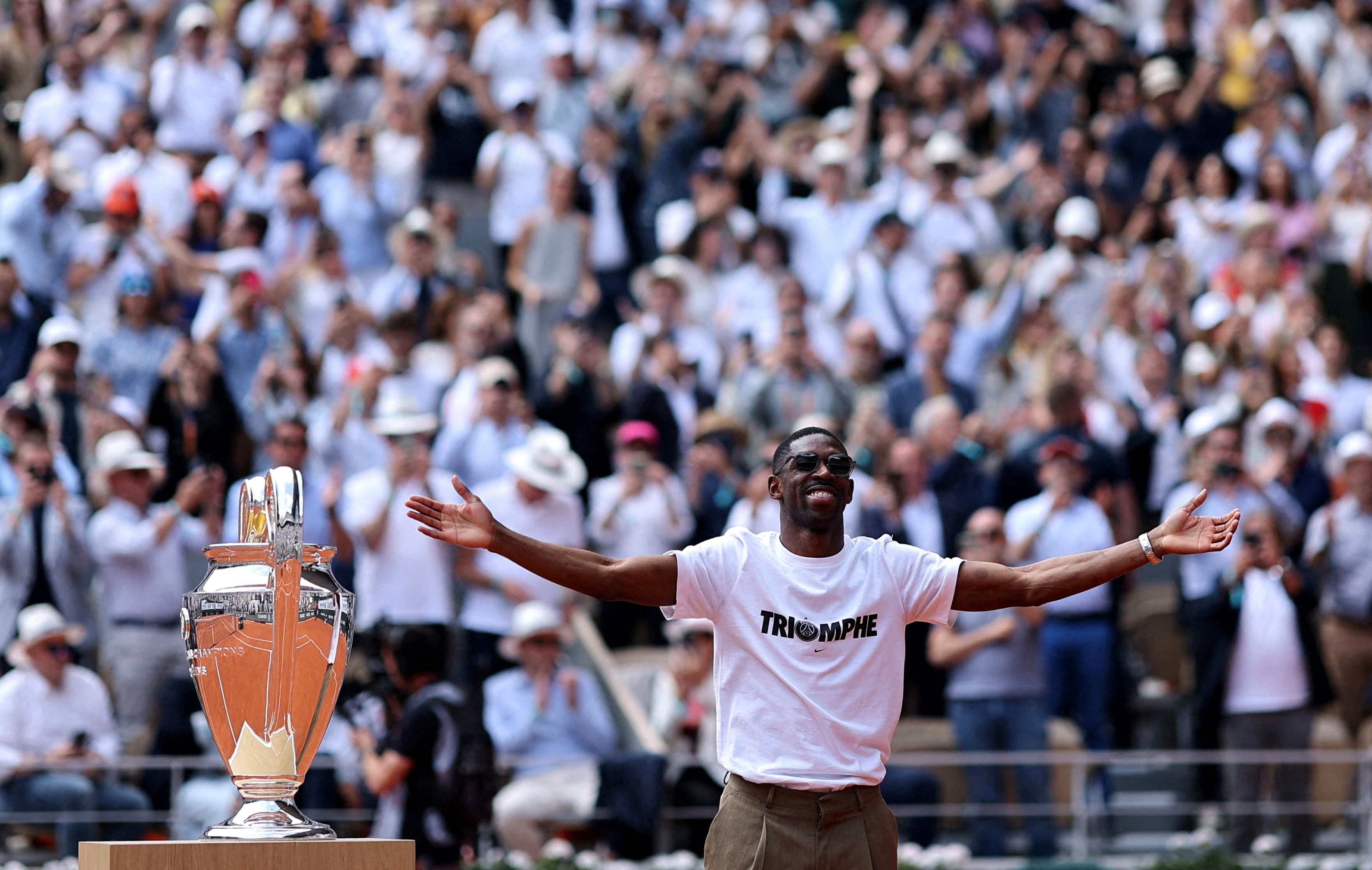 Dembélé Roland Garros Champions
