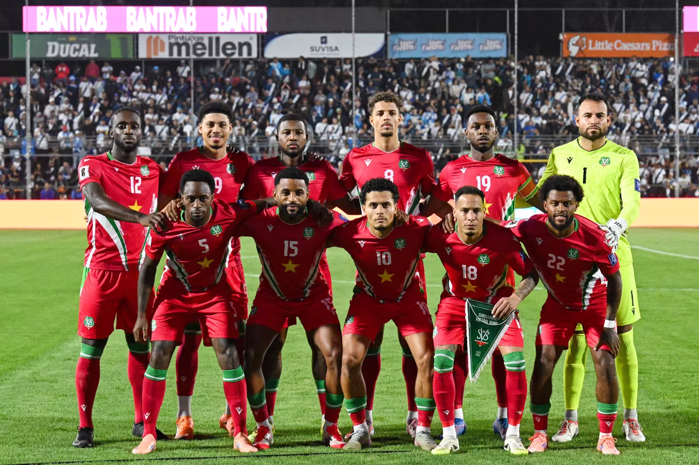 Selección de Surinam.