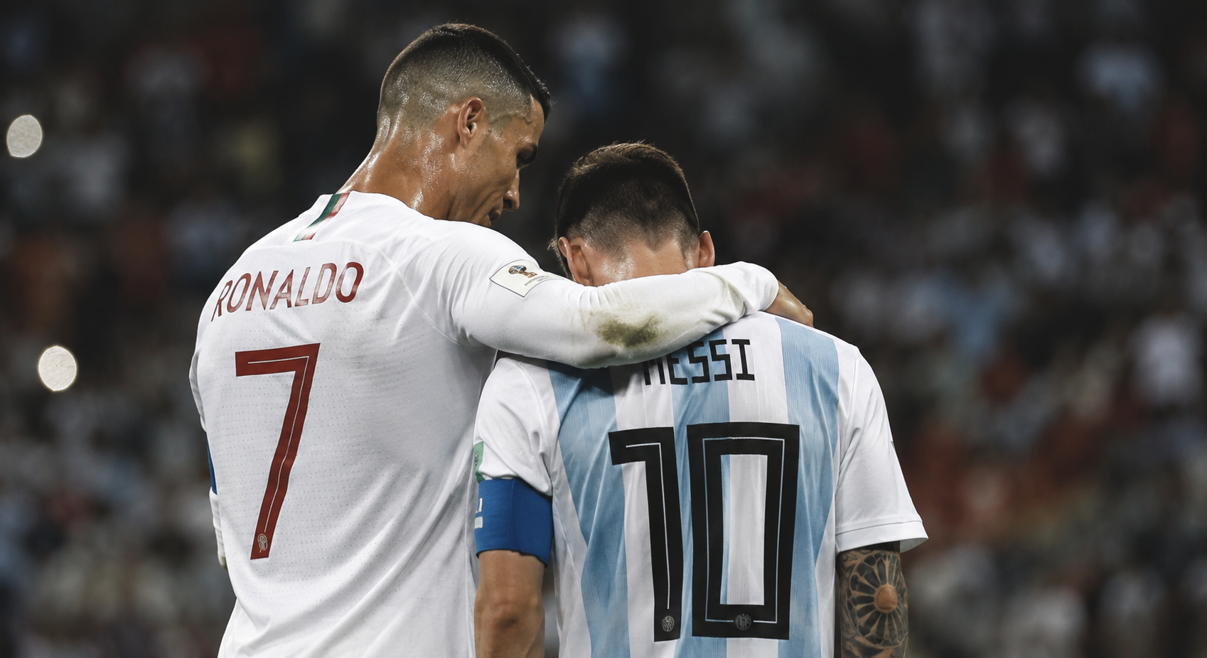 Messi and Cristiano Ronaldo painful world cup goodbye