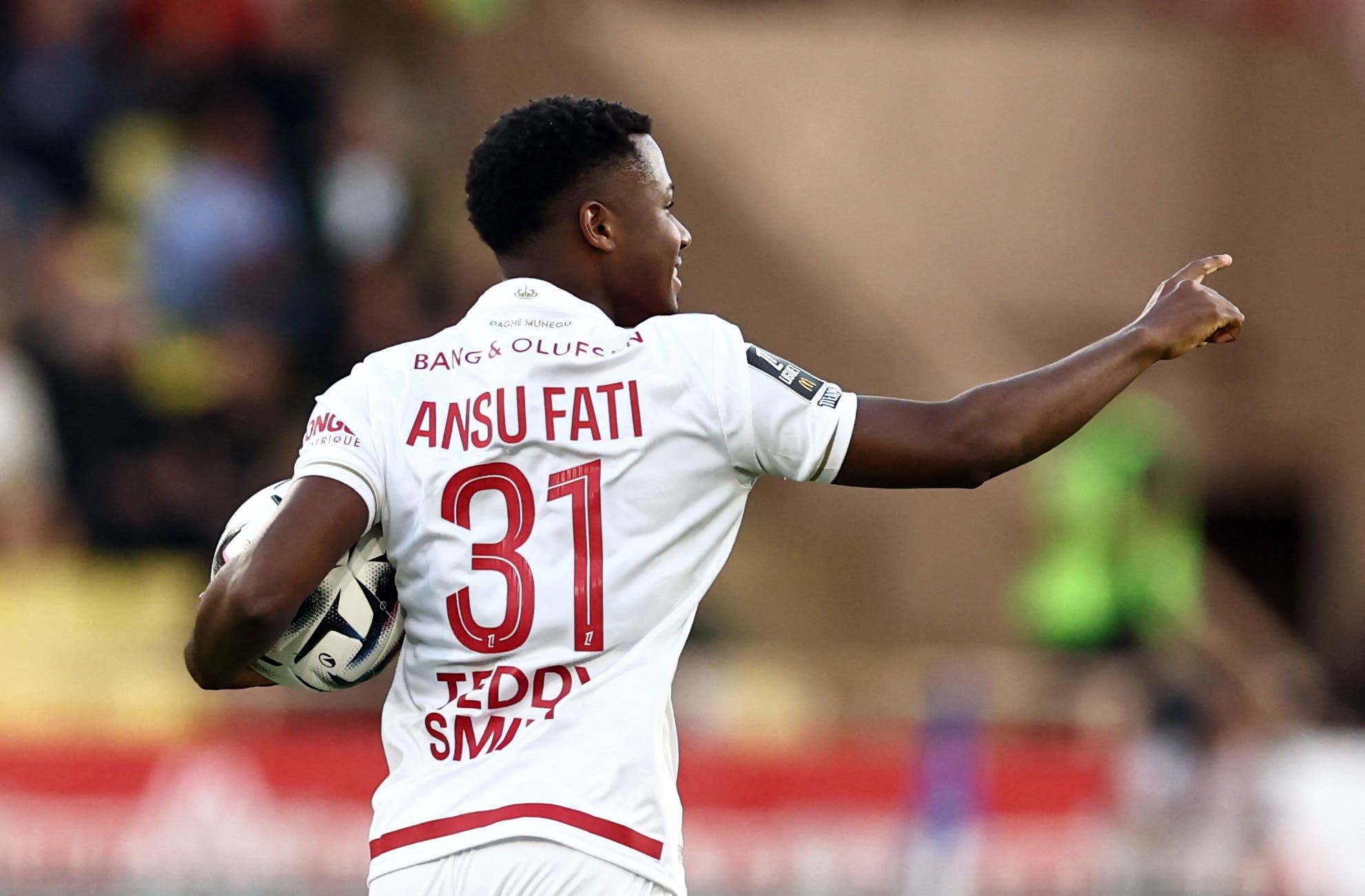 Ansu Fati - AS Monaco.