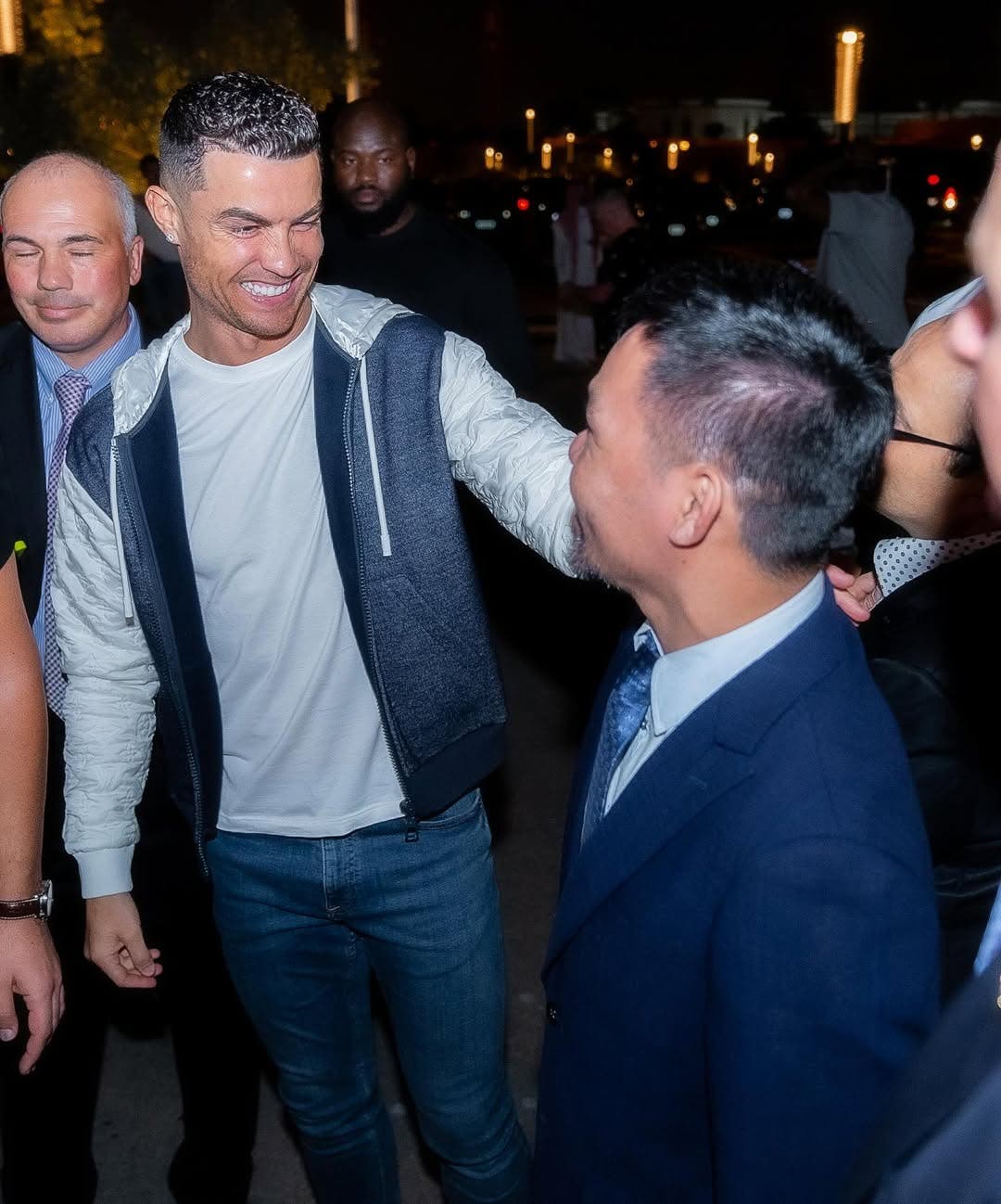 Cristiano y Pacquiao