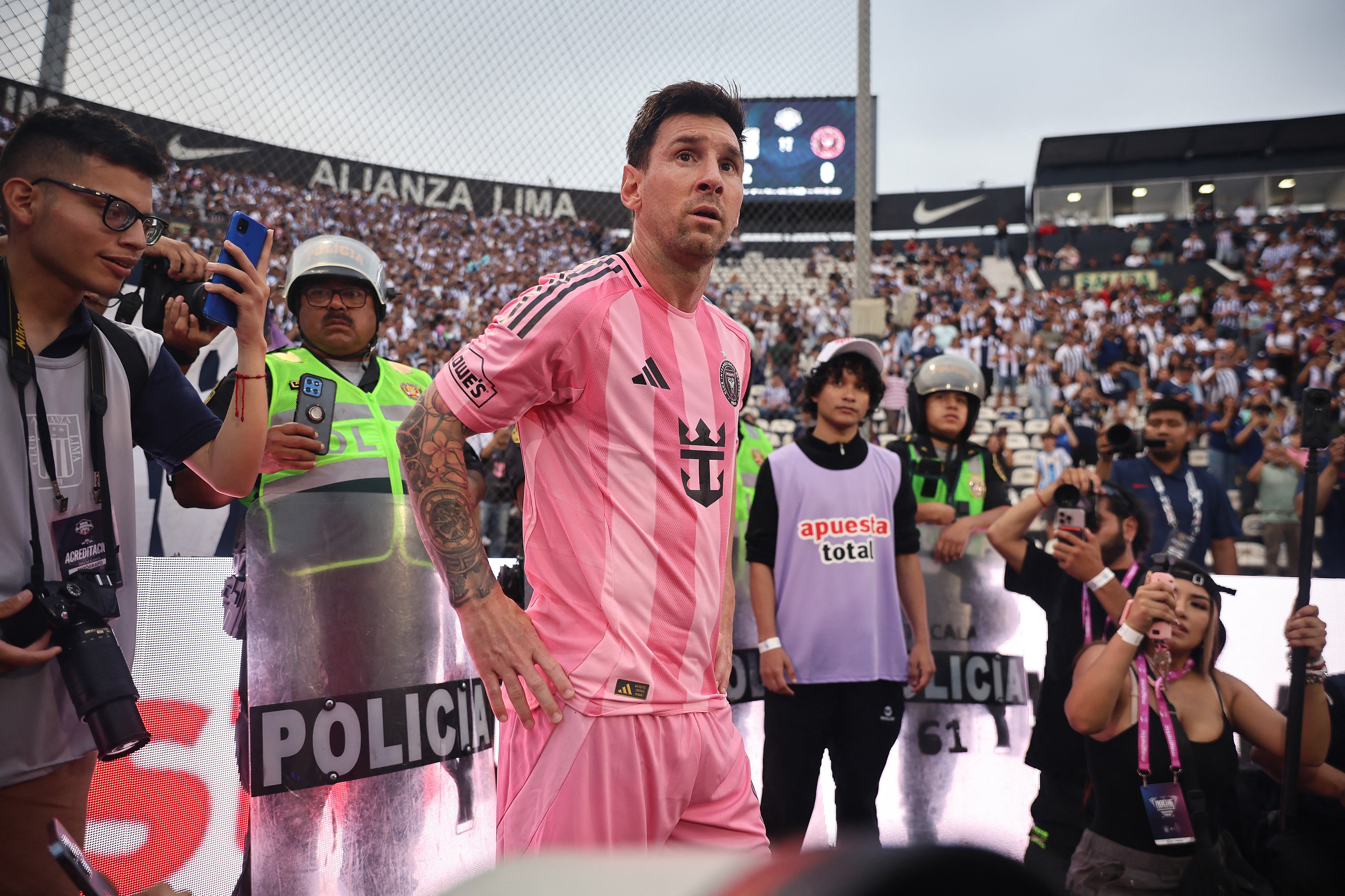 MESSI VS ALIANZA DE LIMA