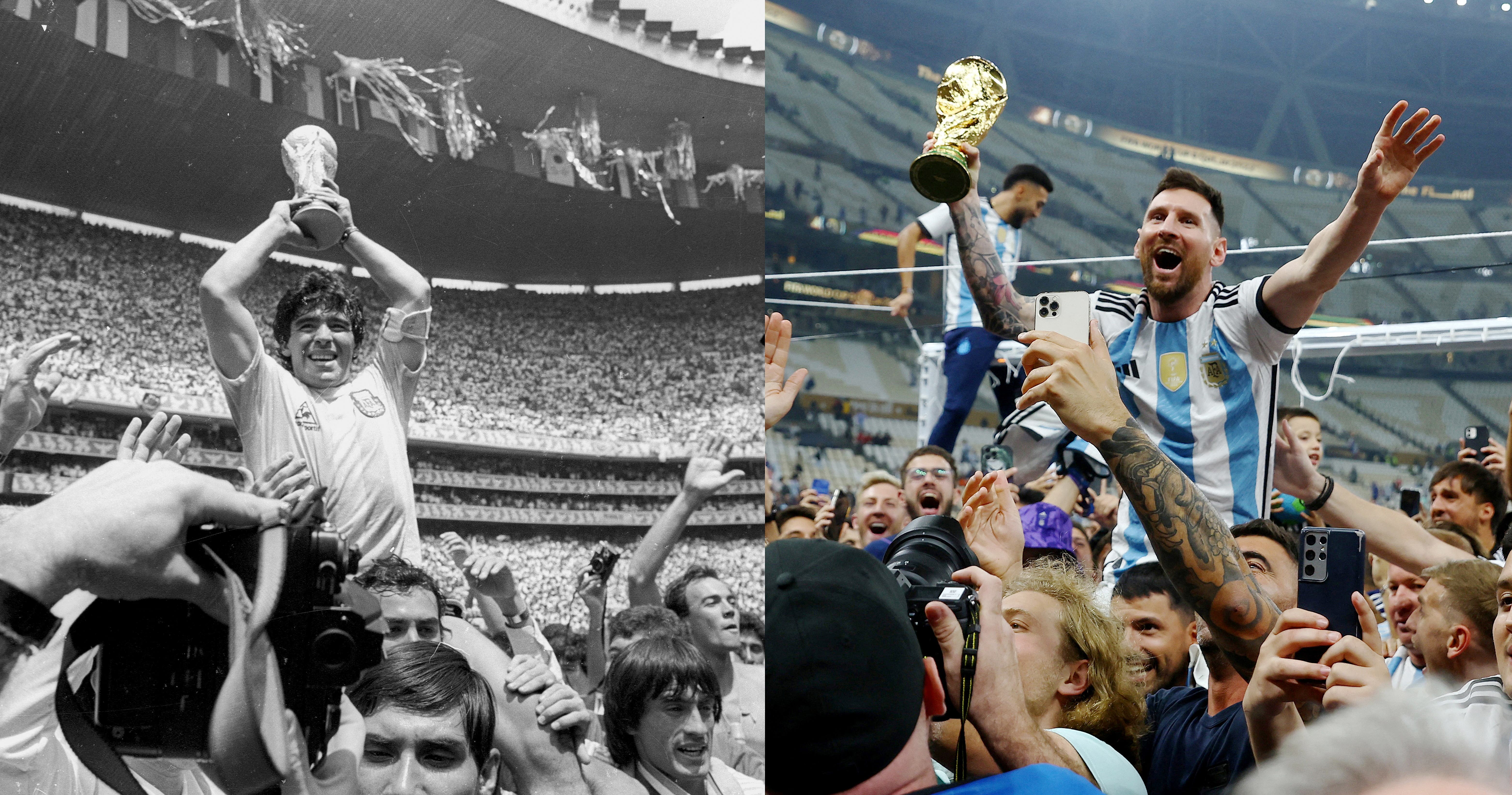 Maradona Messi