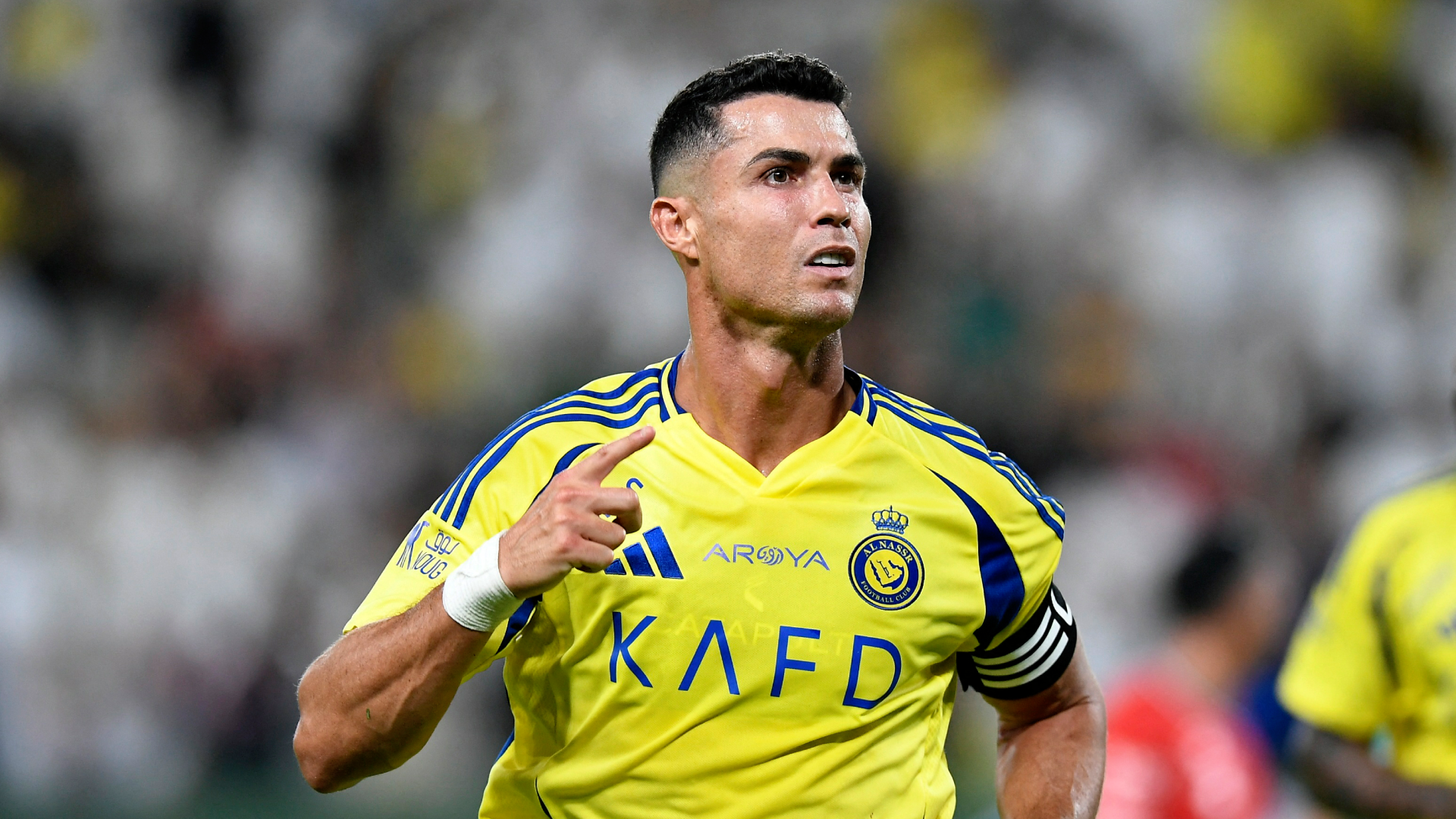 Cristiano Ronaldo with Al-Nassr.