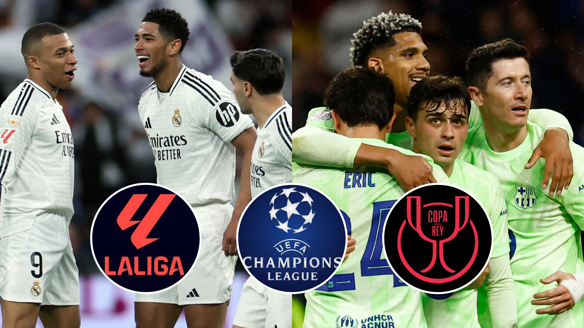 Real Madrid y Barcelona