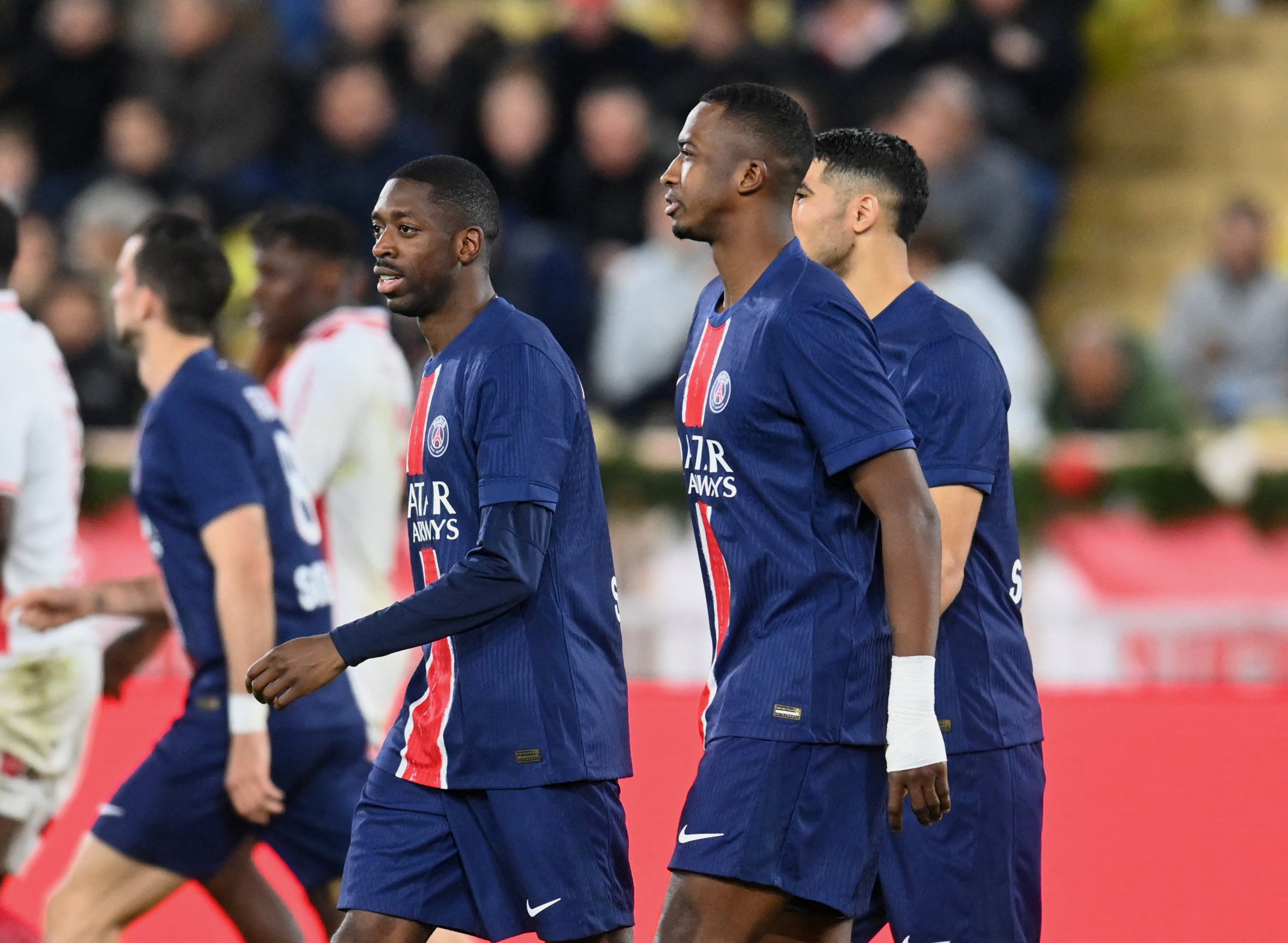 Dembélé celebra su gol