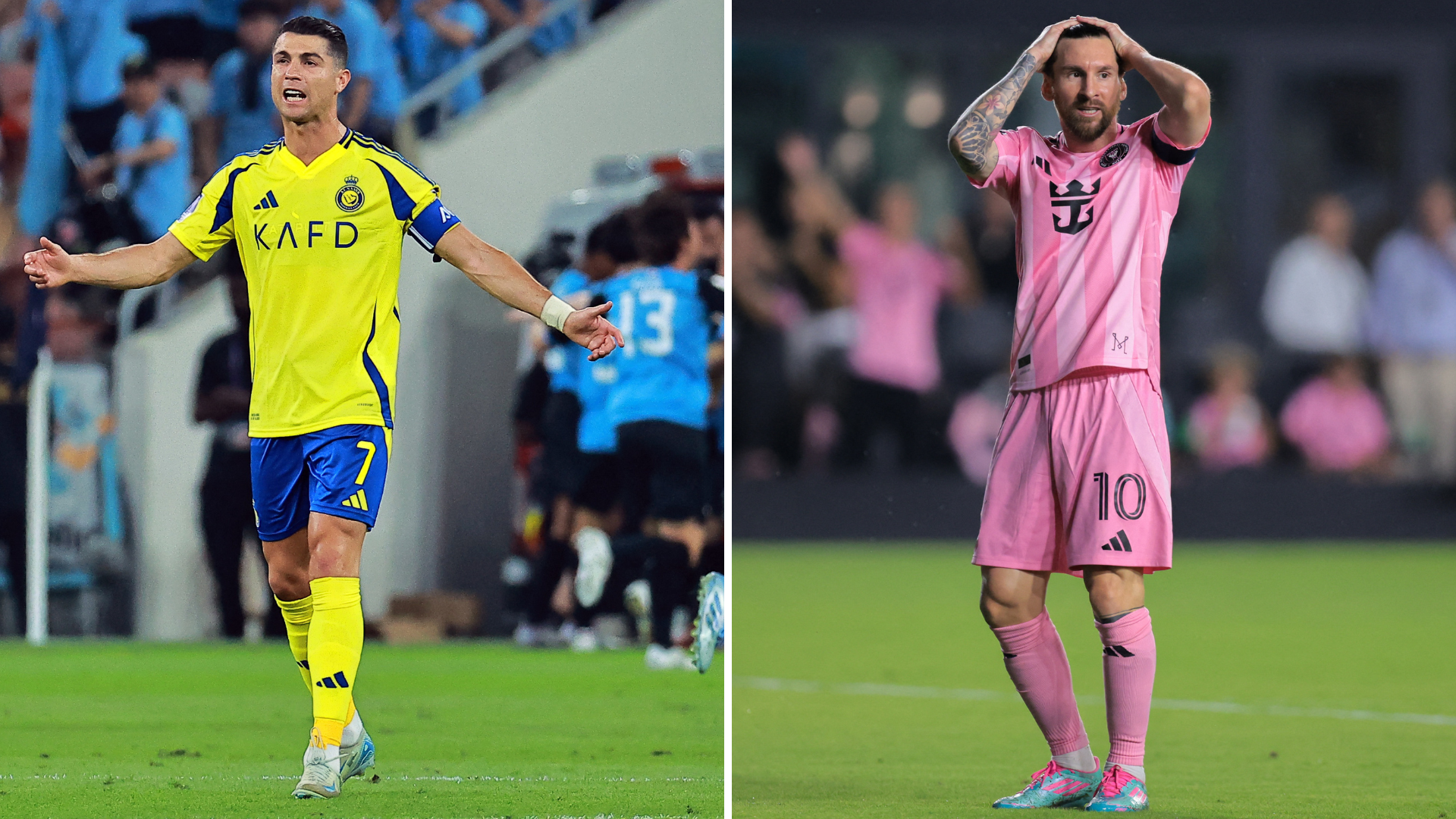 Cristiano Ronaldo y Leo Messi