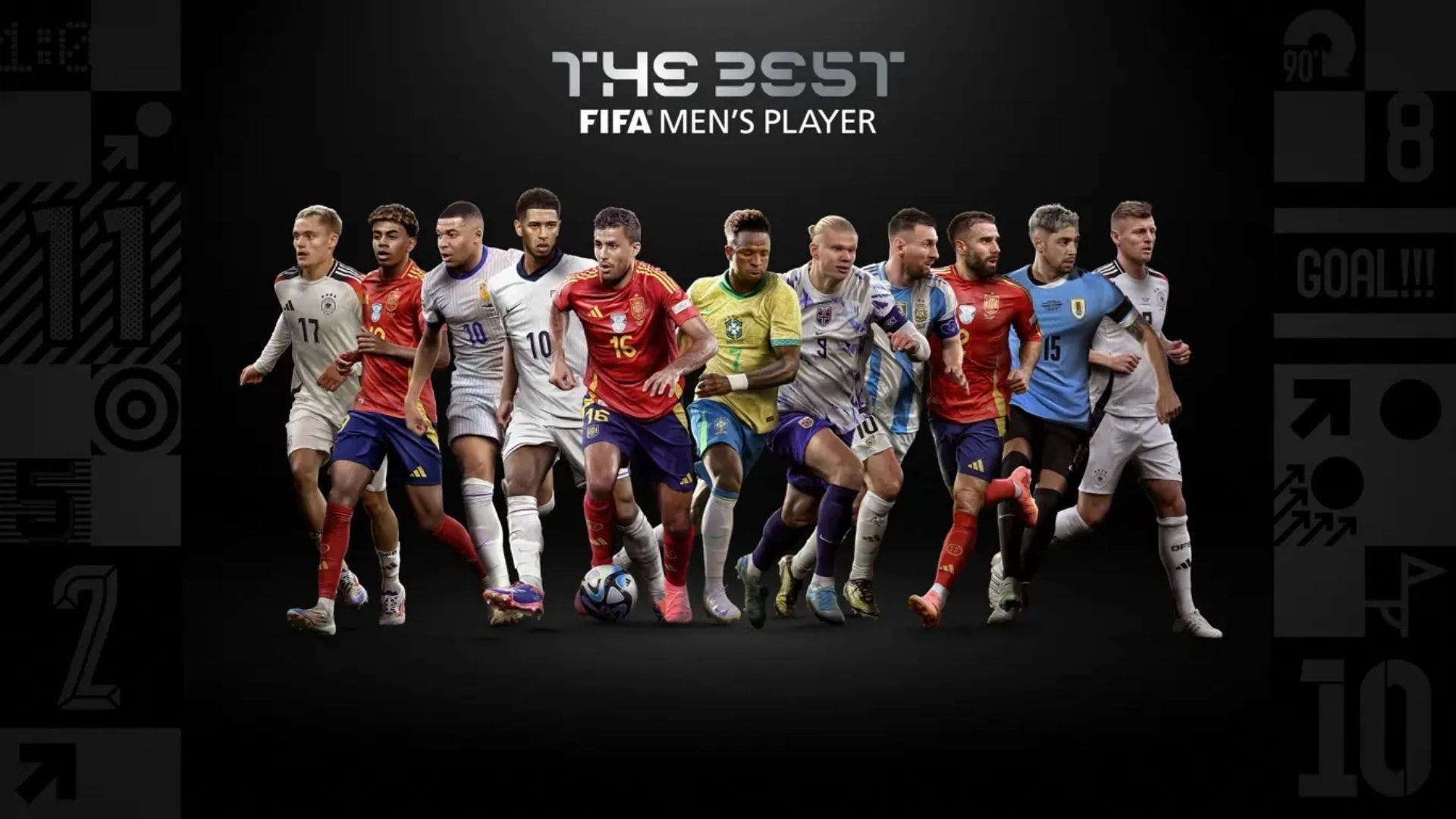 the Nominees for FIFA's The Best Award