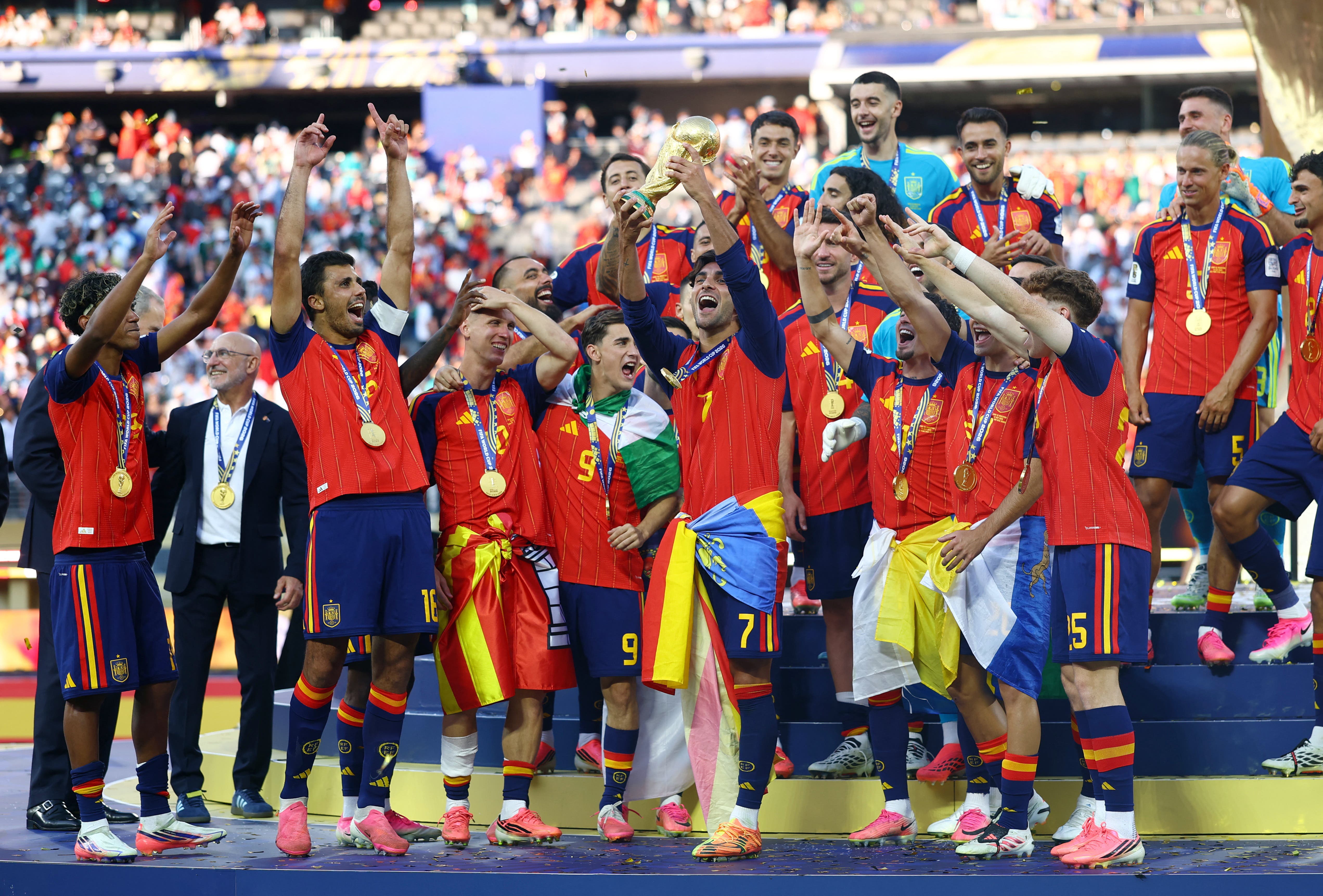Spain celebrations
