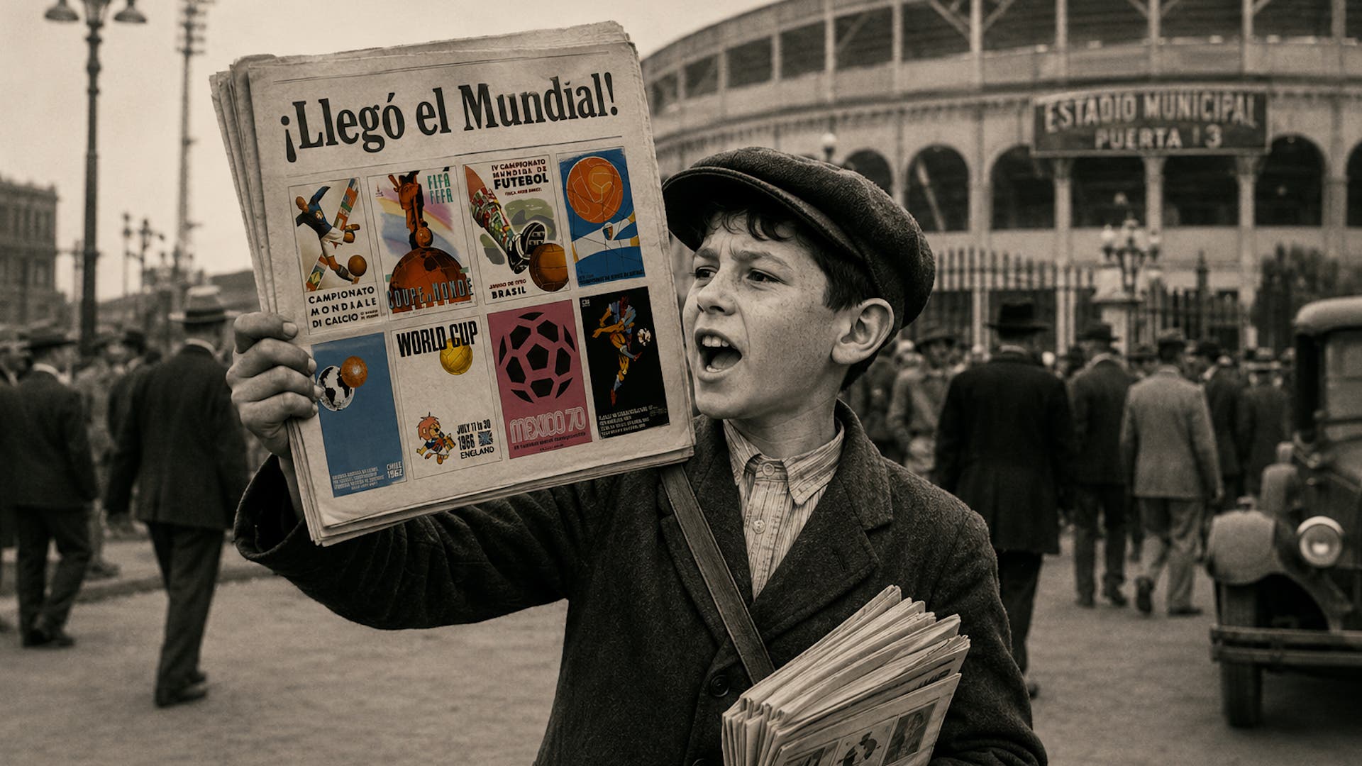 Los posters más icónicos del Mundial era la imagen que vendían el magno evento. Estos son los posters más icónicos. 