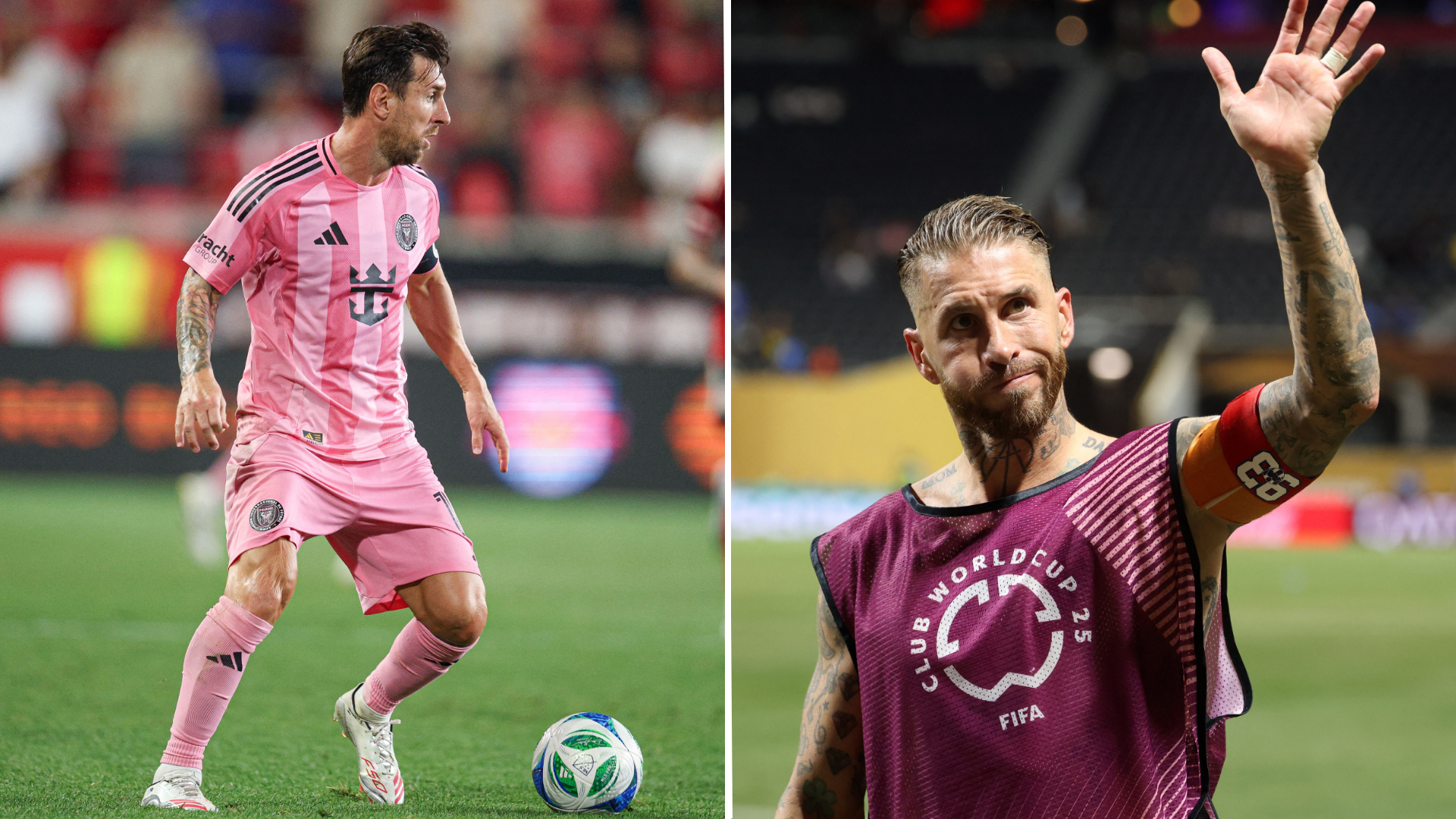 Messi and Sergio Ramos Reunite at the 2025 MLS All-Star Game | beIN SPORTS