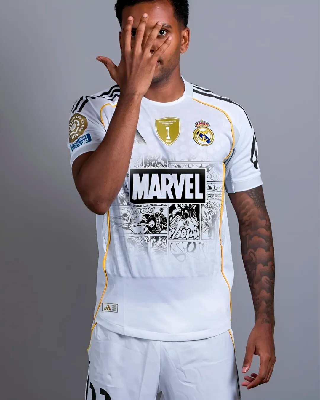 Real Madrid Joins the Marvel Multiverse With New Training