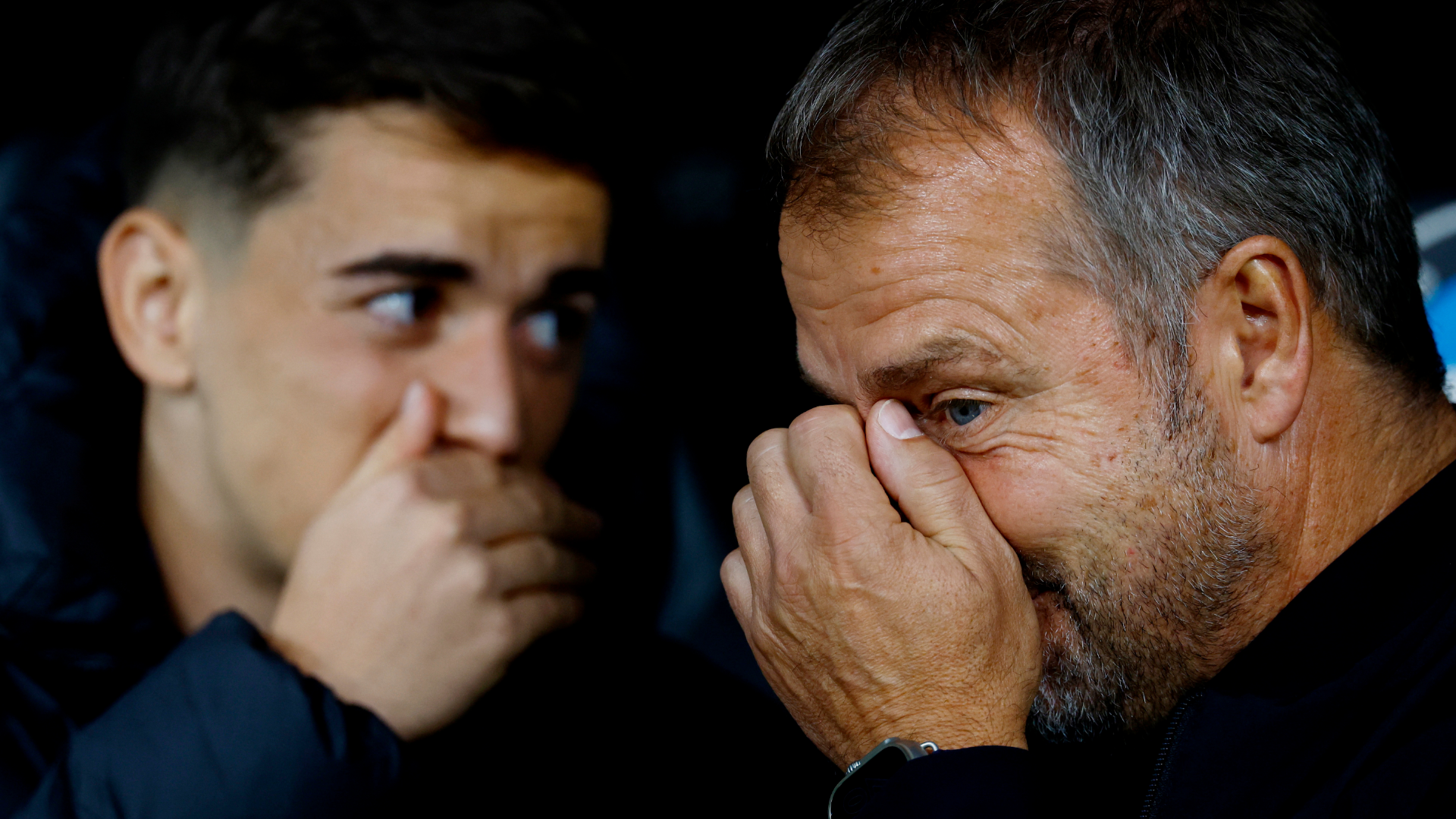 Gavi and Hansi Flick.